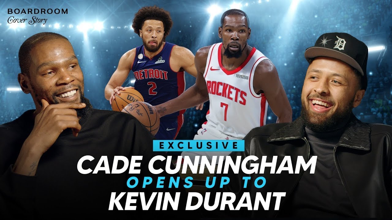 Kevin Durant & Cade Cunningham Talk NBA, Pistons, Rockets, The Detroit Rap Scene, & More