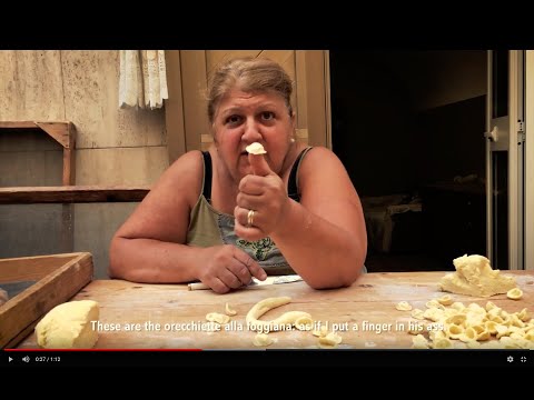 How to Make Orecchiette at Home - Nunzia from Bari Vecchia