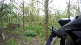 preview picture of video 'paintballing with friends  practice makes perfect'