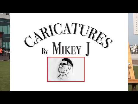 PBS interview with professional Caricature Artist Mikey J (2019)