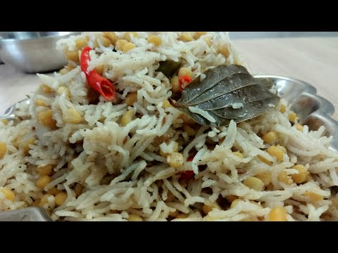 Chana daal pulao recipe/kabooli khichdi recipe Video