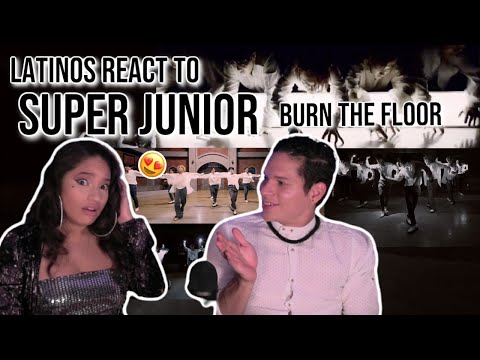 Latinos react to SUPER JUNIOR The 10th Album #2 ‘Burn The Floor’ Performance Video | REACTION