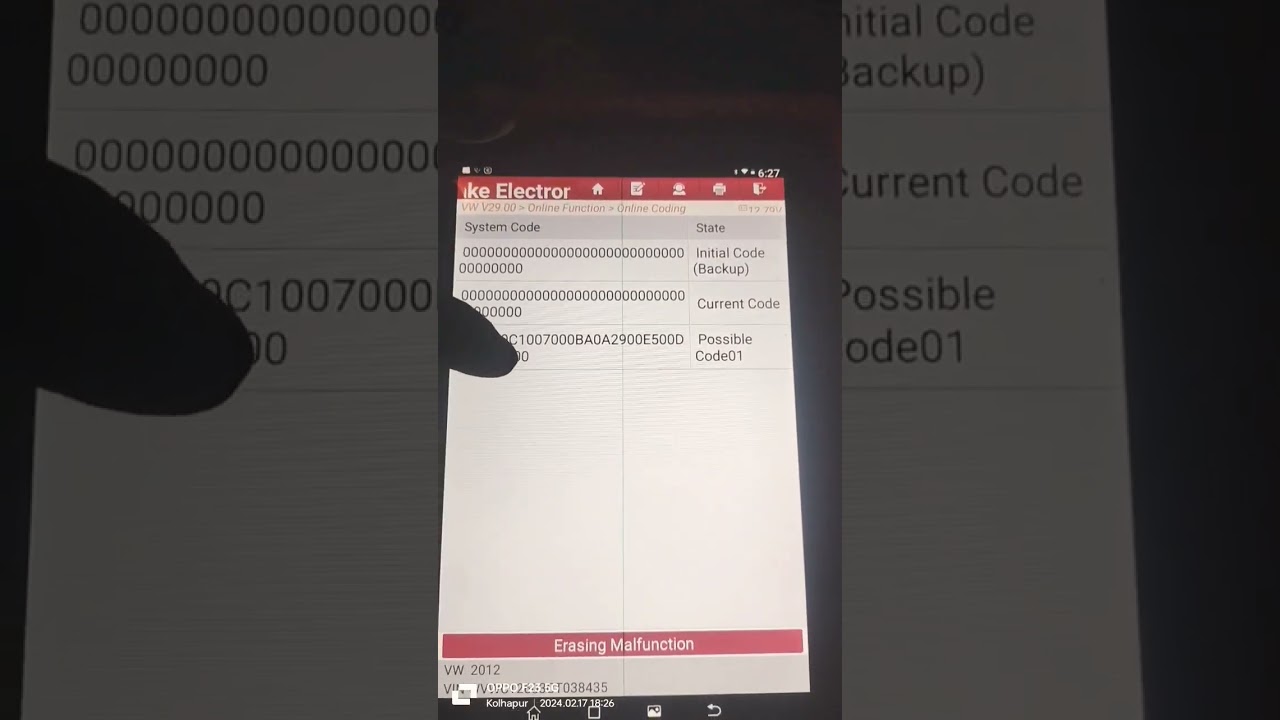 VW ABS module coding #automobile #engine #mechanic #mechanical #w164 #vw #vento #launch