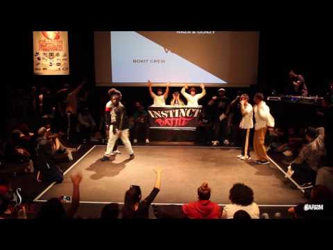 Instinct Battle 2017   1/8 Finale HipHop   Bokit Crew Vs Raza & Gonzy