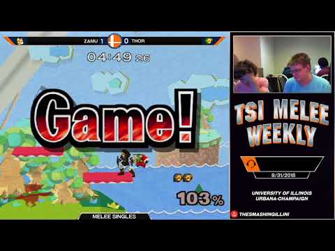 [TSI Weekly] Zamu (Sheik | Fox) vs Thor (Link) SSBM Singles