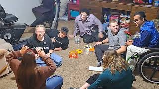 Fun Game Night - Missionaries Play Heads Up - Try Not to Laugh