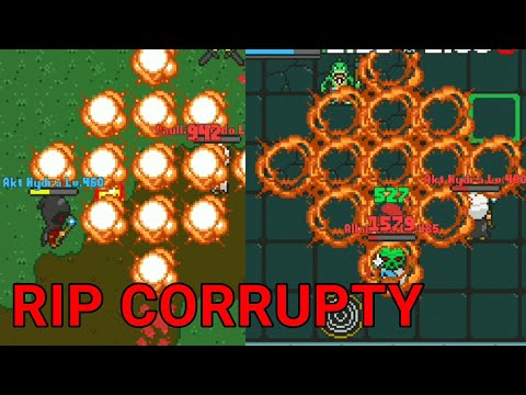 Rucoy Online: Apenas um NOOB no pvp... rip Akt Corrupty ☔ (op hurt)