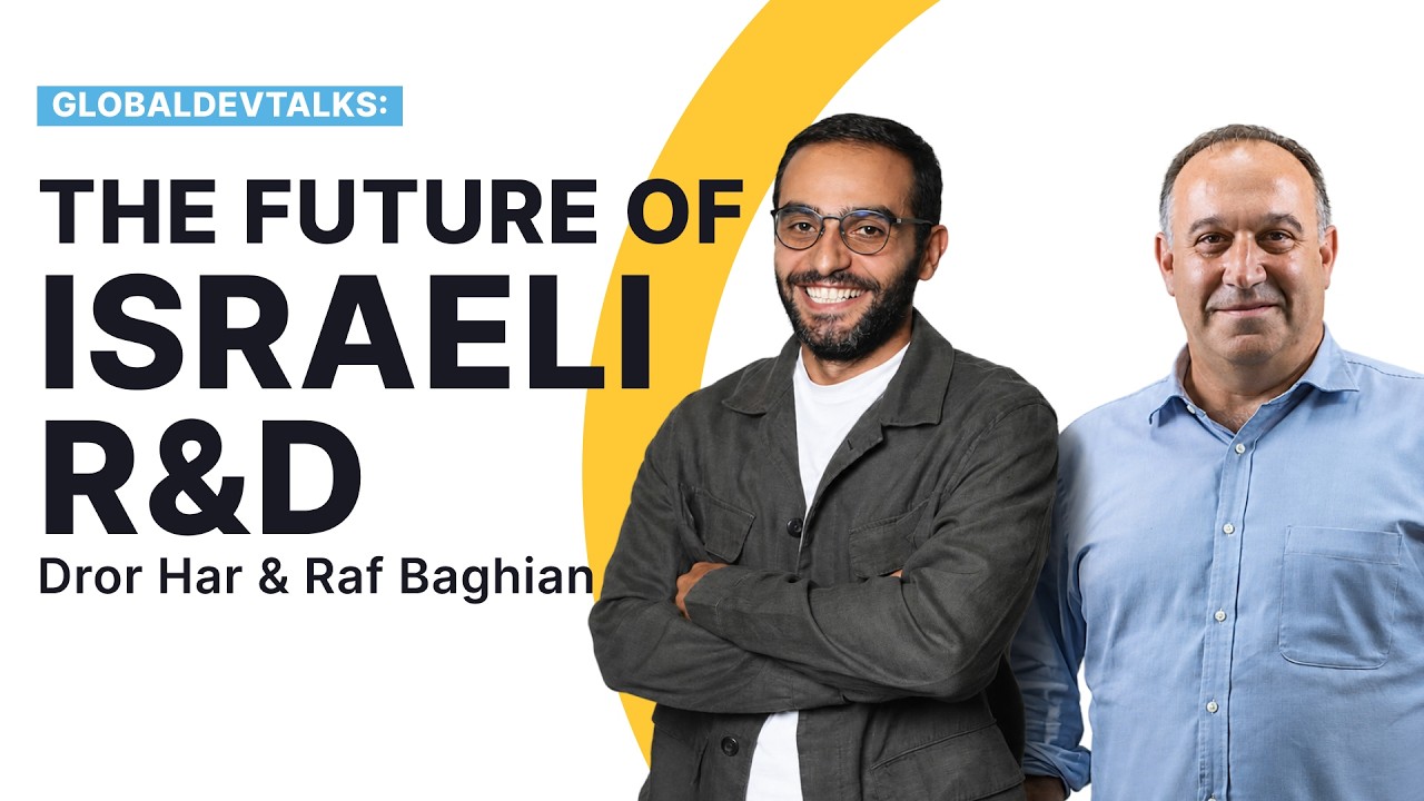 Globaldev video series "The Shekel Gap is Too Big" – Solving the developer cost crisis in Israel with Dror Har and Raf Baghian. Learn about our hubs in Poland, Armenia, Ukraine and Vietnam.