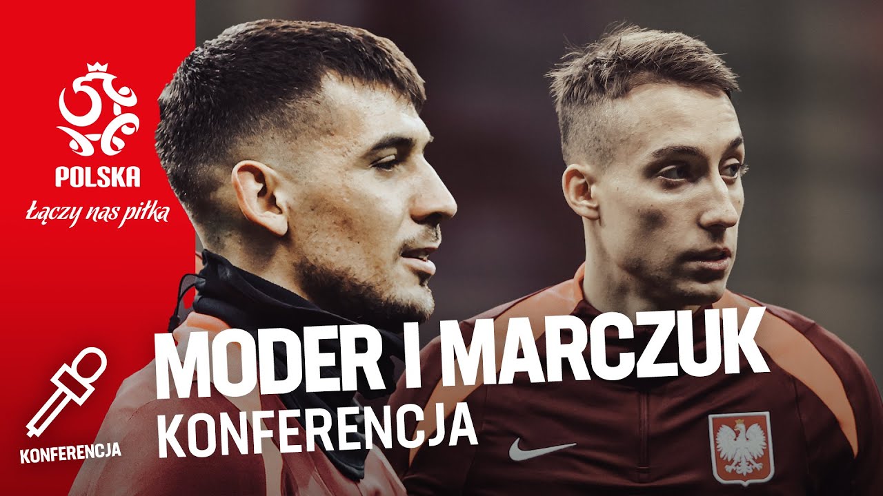 WIDEO NA ŻYWO: Dominik Marczuk i Jakub Moder na konferencji prasowej Reprezentacji Polski