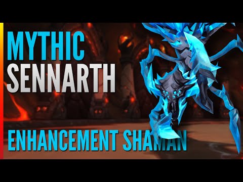 Mythic Sennarth First Kill  |  Enhancement Shaman PoV  |  Rain on Stormreaver