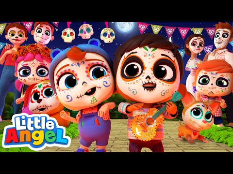 Dia De Muertos (Halloween Song) | Little Angel Kids Songs & Nursery Rhymes