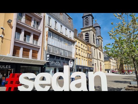 🇫🇷 Sedan France 4k Walkingtour @TravelwithHugoF #sedan #france