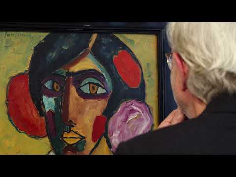 Art Expert explains 'Woman's Head' by Alexej v. Jawlensky I Ketterer Kunst Fine Art Auctions