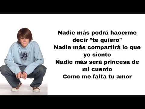 Patito Feo - Nadie mas (letra)