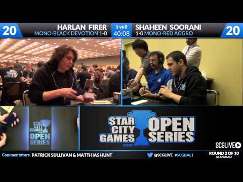 SCGBALT - Standard - Round 2 - Harlan Firer vs Shaheen Soorani