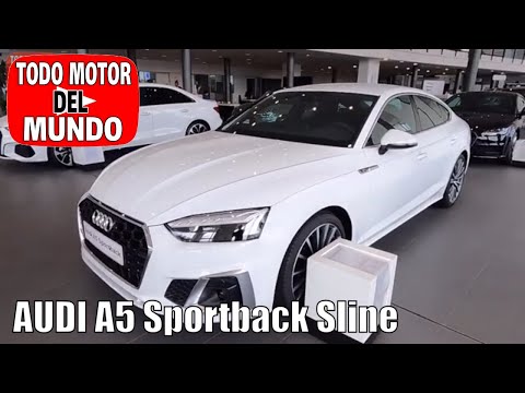 Audi A5 Sportback S line 40 TDI 150 KW ✅ Audi A5 Sportback Sline 2021 Blanco Ibis