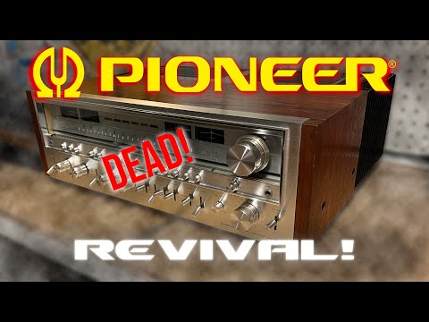 Dead! MONSTER Vintage Pioneer SX-1280 | Can We Fix It?? [No Power, No Lights!] #vintage #audio #diy