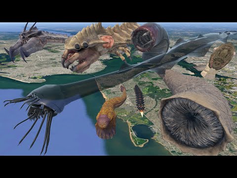 Worm, Monster Sandworm, God Worm Size Comparison - 3D Comparison