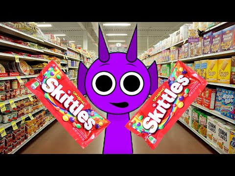 Purple Sprunki Skittles Meme | Incredibox Sprunki Animation