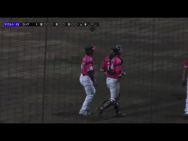 【ファーム】自己最速計測の袖ケ浦でマリーンズ・島が2回1失点!! 2018/8/18 M-S(ファーム)