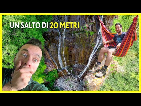 La CASCATA dell'ACQUAPENDENTE - le FONTI d'ACQUA delle ALPI APUANE