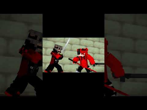 WardenShorts - Metalgear Rising Scene (Minecraft Animation) (Minecraft) (Fight Scene) | #shorts #minecraft