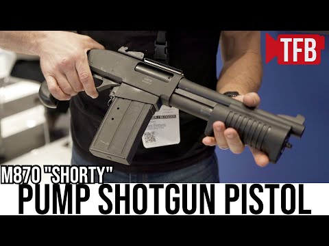 12 Gauge Mag-Fed Shotgun Pistol: SDM M870 Shorty