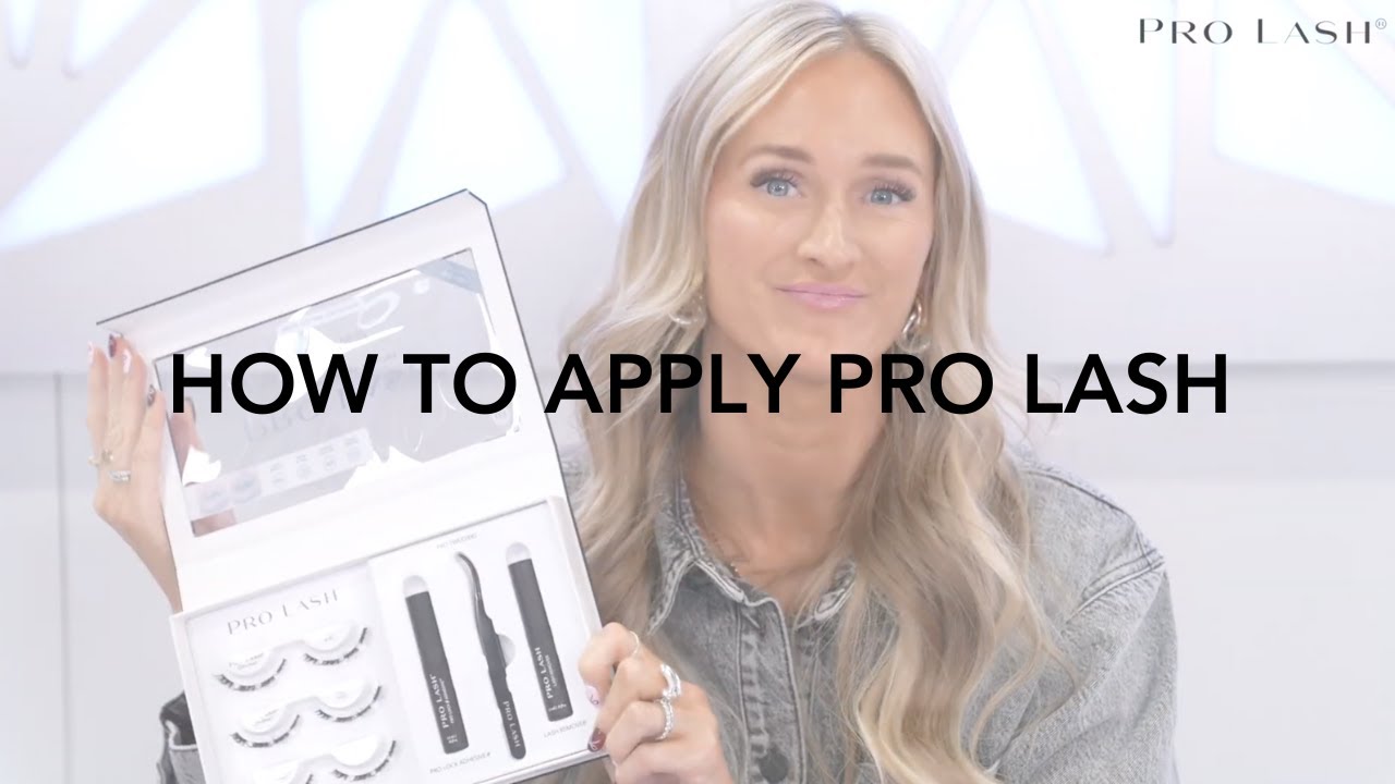 How to Apply Pro Lash - ProWear Lashes
