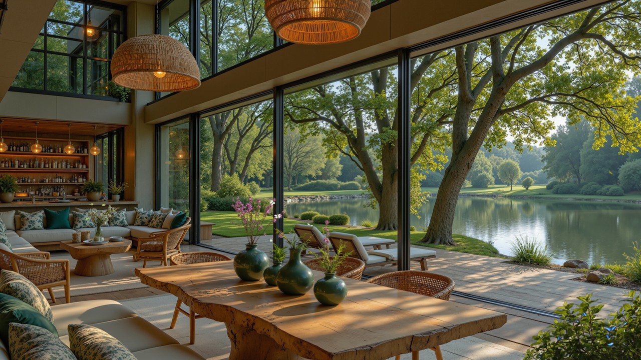 Refreshing Spring Jazz Music To Stress Relief - Soft Jazz At Lakeside Cafe Ambience For Unwind