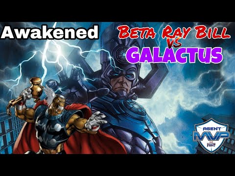 Beta Ray Bill vs Galactus (solo clear) Marvel Future Fight