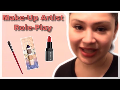 ASMR | Makeup Artist Role-Play | Close Up | Sleep Triggers 💋