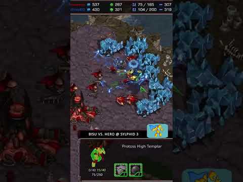 Bisu storms his own templar & picks it up with a shuttle