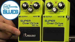 Video thumbnail for Boss SD-1 Waza Craft vs Boss SD-1 Standard Overdrive Pedal Shootout by intheblues