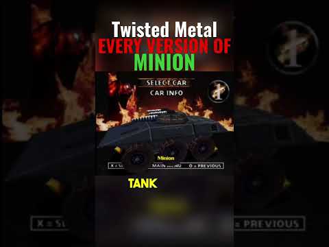 EVERY Version of MINION from TWISTED METAL #twistedmetal