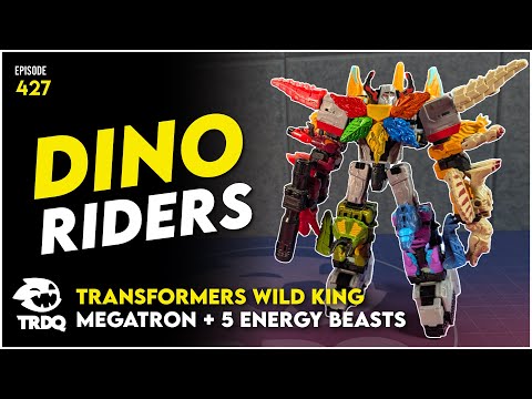 TRDQ: Transformers WILD KING - Megatron + 5 ENERGY BEASTS - Full Combiner Review