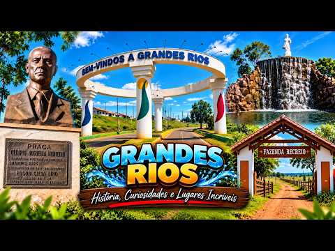VISITA A GRANDES RIOS/PR E FAZENDA RECREIO-OLHANDO DO ALTO NOSTALGIA QUE ENCANTA 