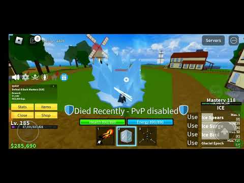 playing Blox fruits with my younger sister part 1 #roblox