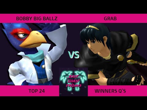 bobby big ballz (Falco) vs. Grab (Marth) - ECF 172 Top 24 Winners Quarterfinals SSBM