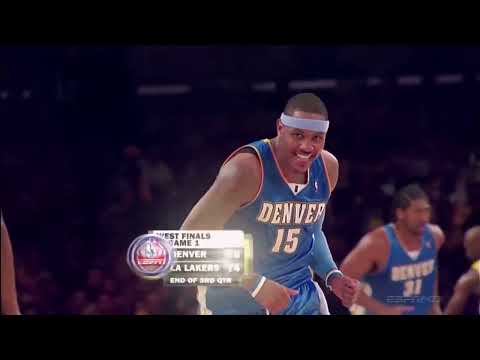 NBA WHEN KOBE BRYANT FACED CARMELO ANTHONY 2009 WCF HIGHLIGHTS