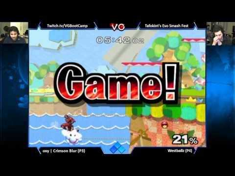 Tafokint's Smash Fest - Westballz (Falcon) Vs Oxy | The Crimson Blur (Marth) Friendlies - SSBM