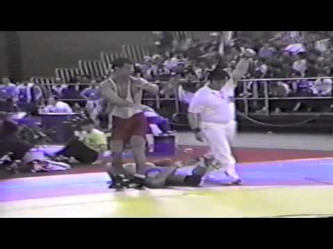 1994 World Cup: 82 kg Justin Abdou (CAN) vs. Yalcin Oezdemir (TUR)
