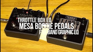 Video thumbnail for Mesa Boogie Throttle Box EQ Distortion Pedal + Mesa Boogie Five Band Graphic EQ | Playthrough by ChoptonesOfficial