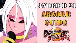 Dragon Ball FighterZ - How Android 21&#39;s absorb mechanic works