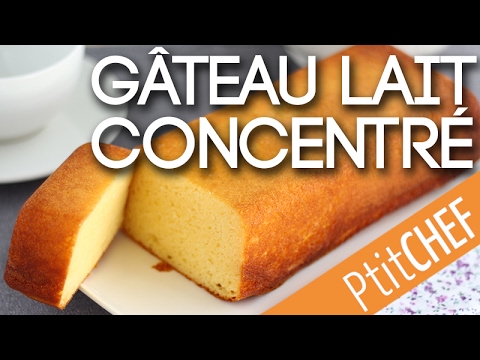 Recette Gâteau au lait concentré sucré