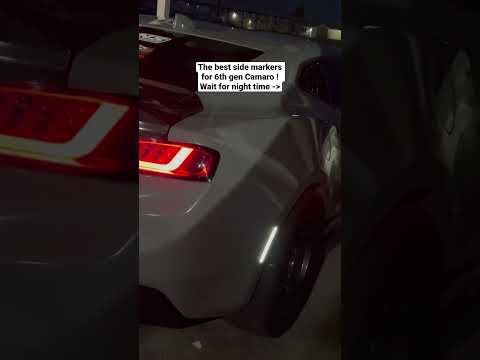 Best led side markers ! #camaro #camaro2ss #camaro6 #camarolt1 #camaromods #camaross #cammed