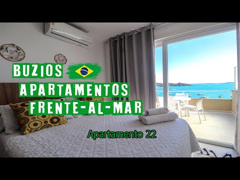 Apartamento frente al mar para dos personas en Buzios - Alquiler en Búzios