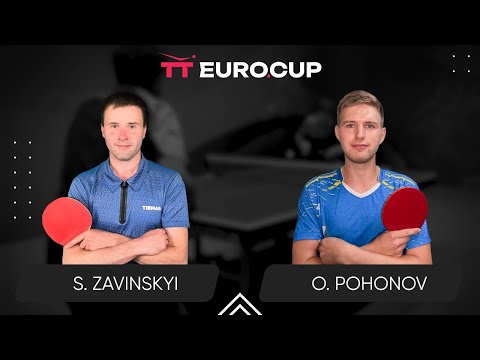 18:00 Serhii Zavinskyi - Oleksandr Pohonov 24.06.2024 TT Euro.Cup Ukraine Professional. TABLE 4