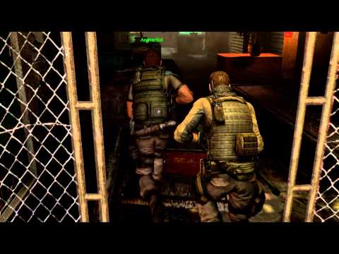 Let's Play Resident Evil 6 Blind Co-Op - Chris 1. Akt (1/2)