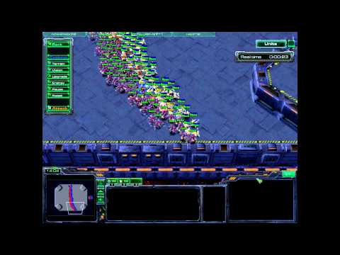 200 scvs vs 200 probes.WW(Worker War)