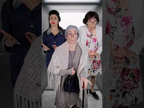 WHO MADE IT? #humor #nuelle #elevator #laugh #lol #funny #lift #elevator #prof #old #snob